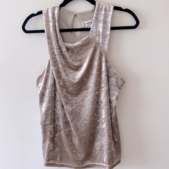Anthropologie Porridge Jessie Velvet Halter Top - Picture 8 of 14